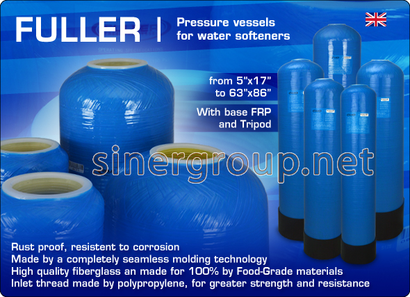 Fuller pressure vessels from with base FRP Tripod